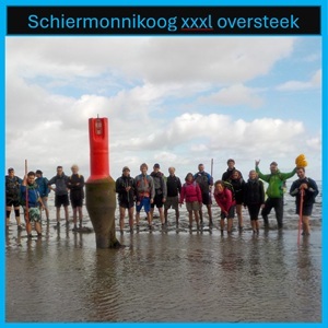 Oversteek Schiermonnikoog