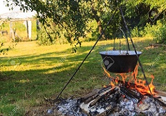 kampvuur koken