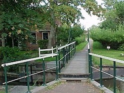 fietsen naar Sluisje van Warffum